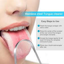 2 pcs Tongue Cleaner anti throat infection